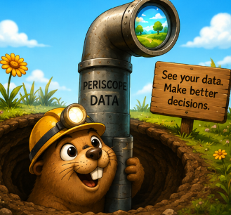 Gopher scanning a carton on a conveyor